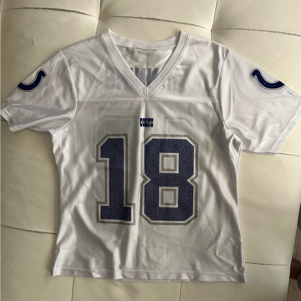 White Colts Peyton Manning Jersey
